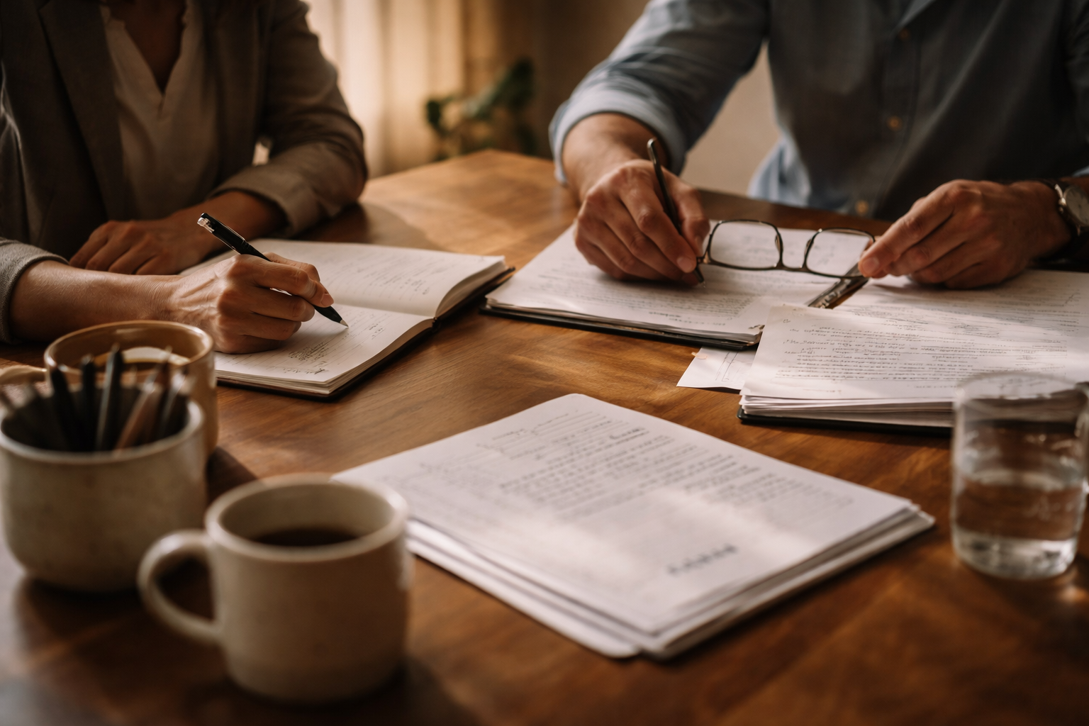 Imagem humana ou natural sugerindo apoio silencioso